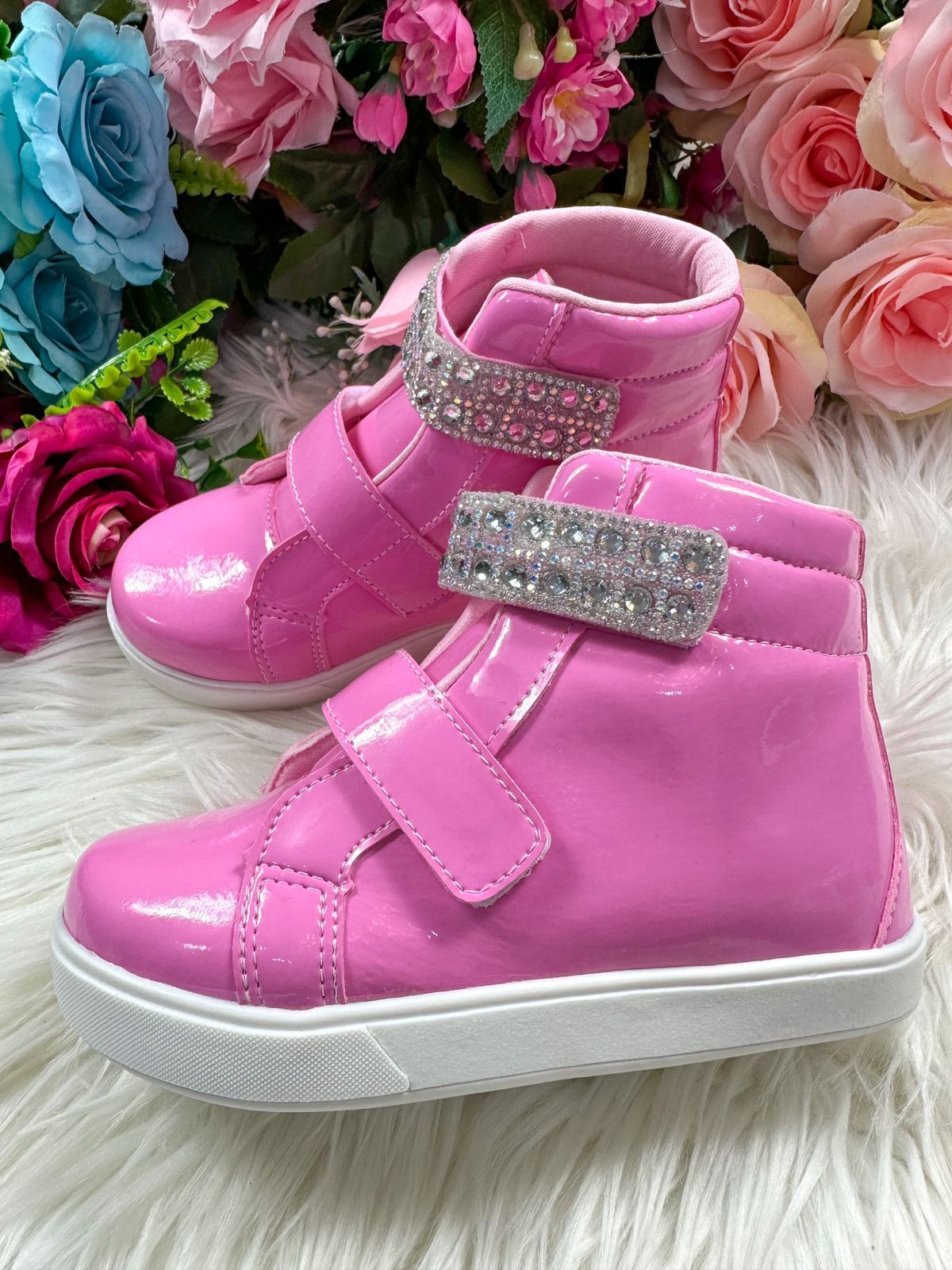 Tenis Bota D Milan Rosa Chiclete - Qualidade e Cuidado para os Pequenos | Bebeloo Kids