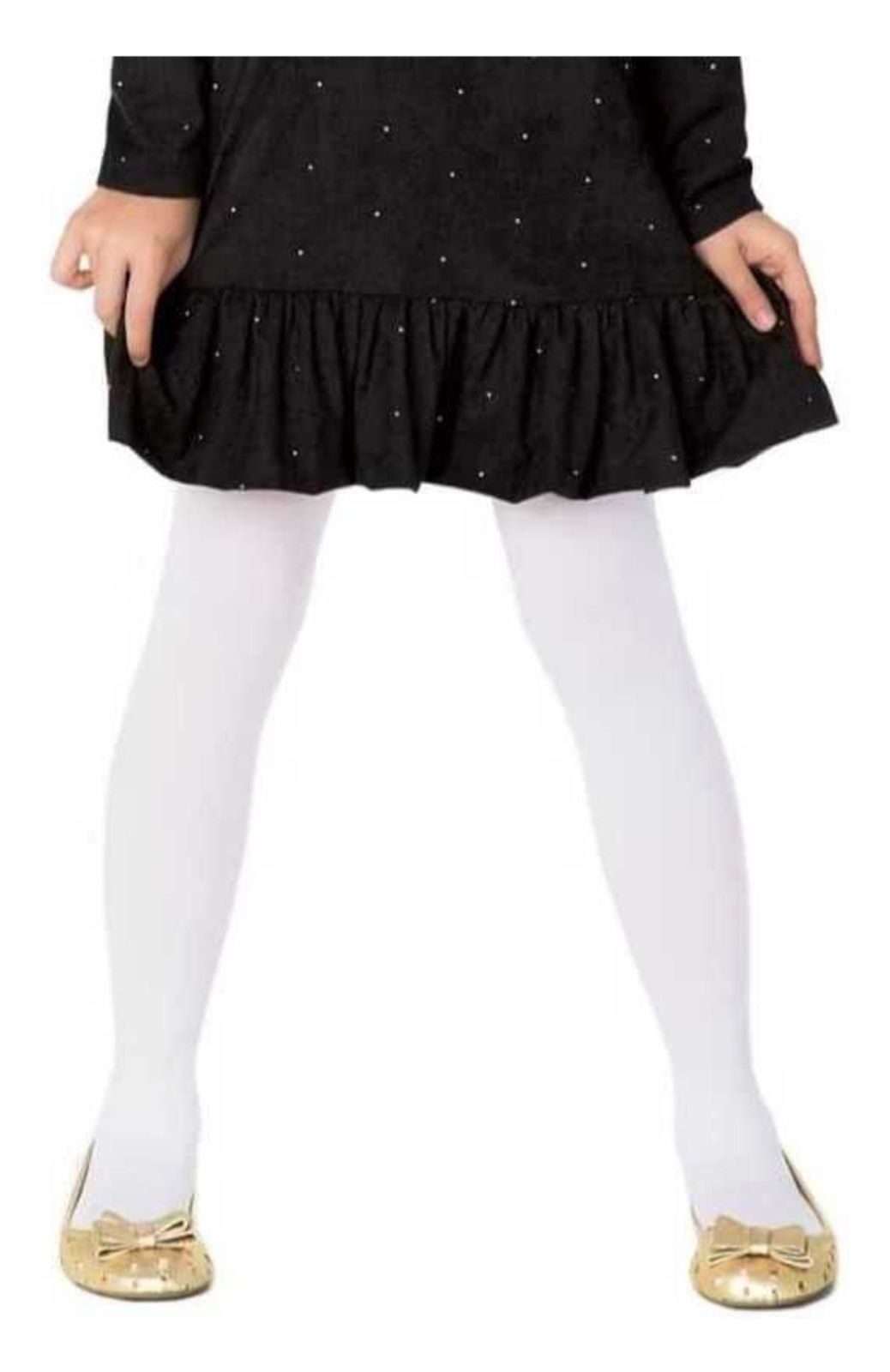 Meia Calça Fio 40 Trifil Juvenil Branca Lisa | Bebeloo Kids