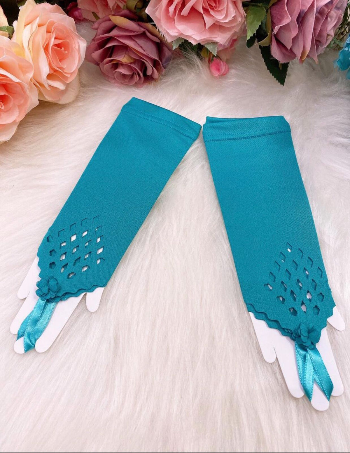 Luva Verde Tiffany - Encanto e Delicadeza para Momentos Especiais | Bebeloo Kids