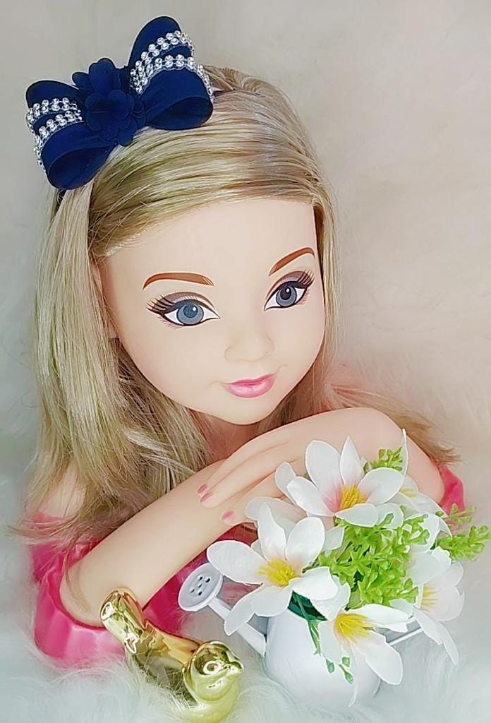 Faixa Azul Petroleo Laço - Charme e Delicadeza para os Cabelos | Bebeloo Kids