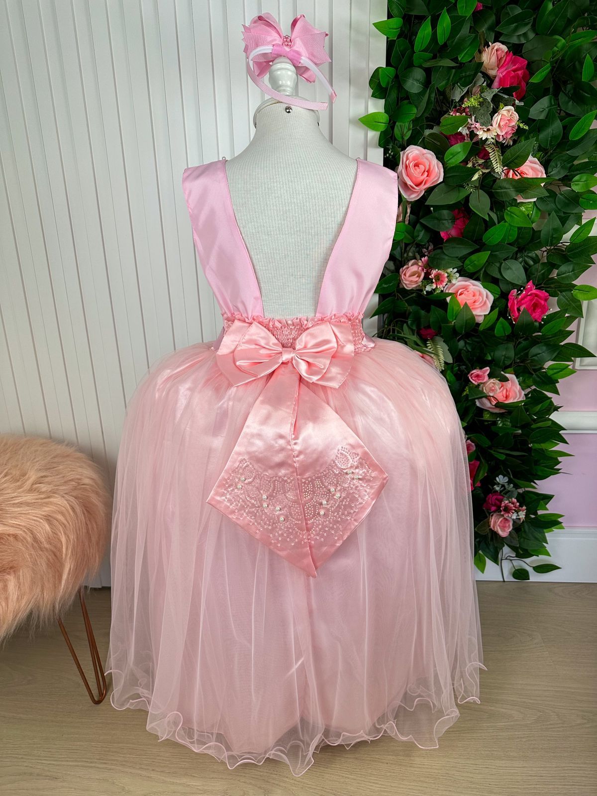 Vestido Enjoy Longo Regata Rosa Bebê - Leveza e Elegância para Meninas | Bebeloo Kids