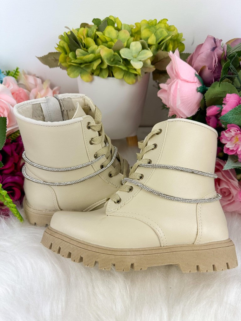 Bota Coturno Flor Di Mila Off Fashion - Qualidade e Cuidado para os Pequenos | Bebeloo Kids