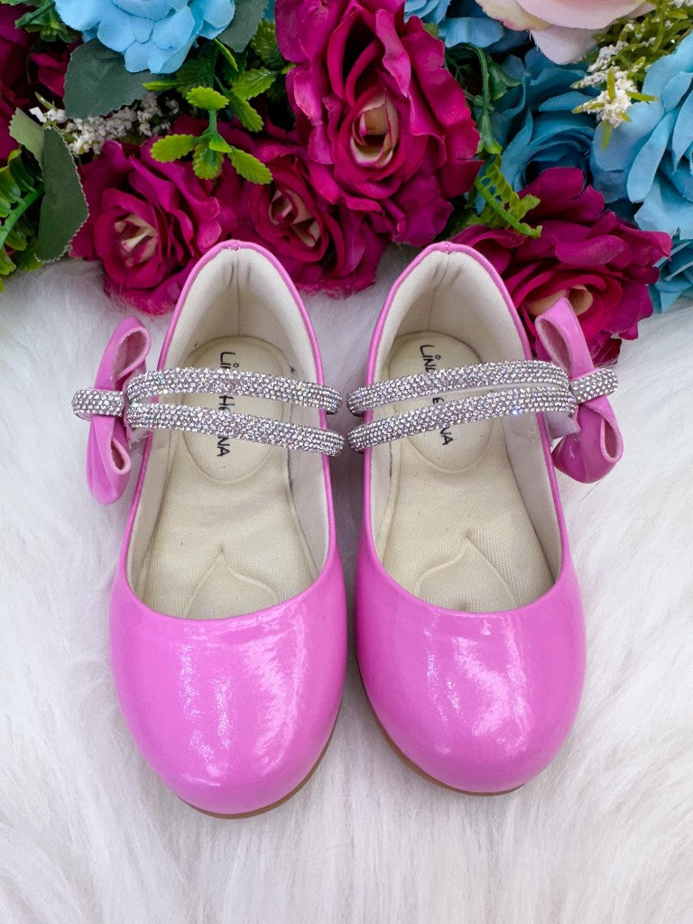 Sapatilha Flor Di MIla Maya Rosa Chiclete - Leveza e Charme para os Pezinhos | Bebeloo Kids