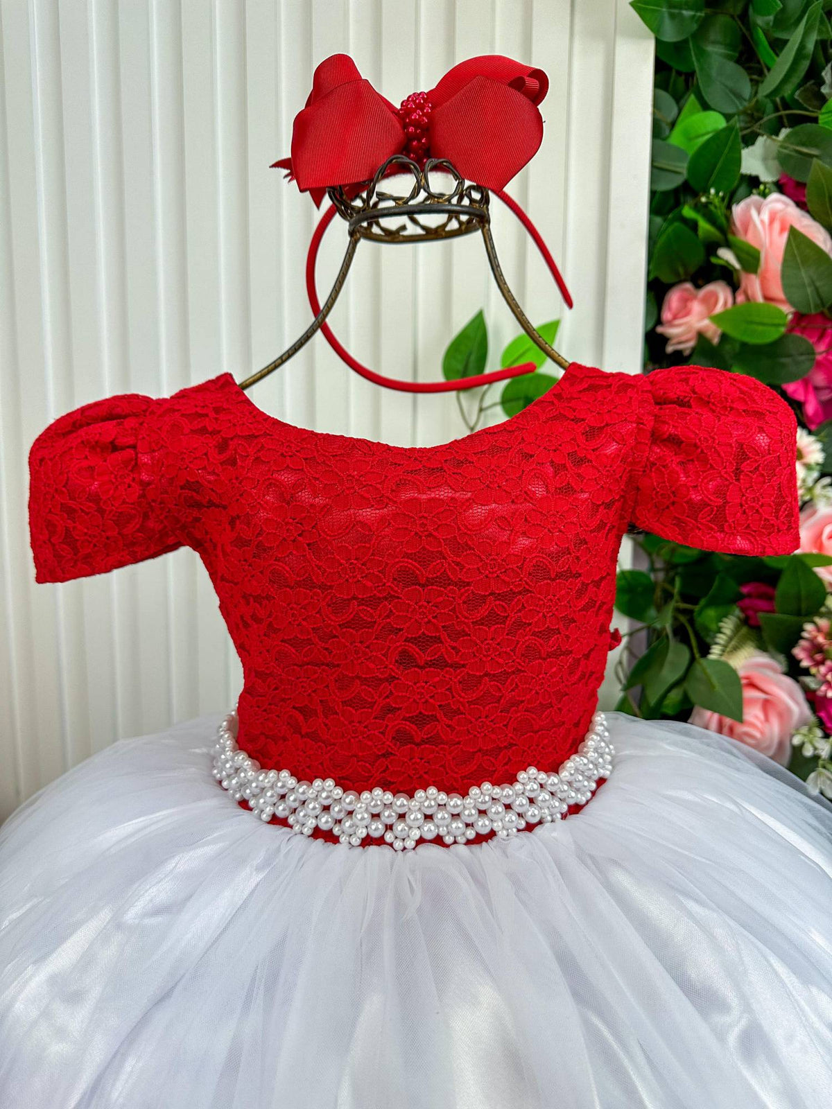 Vestido Enjoy Longo Mari Peito Vermelho - Leveza e Elegância para Meninas | Bebeloo Kids