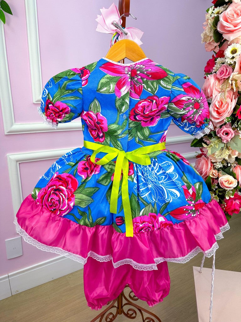 Vestido Junino Rute - Leveza e Elegância para Meninas | Bebeloo Kids