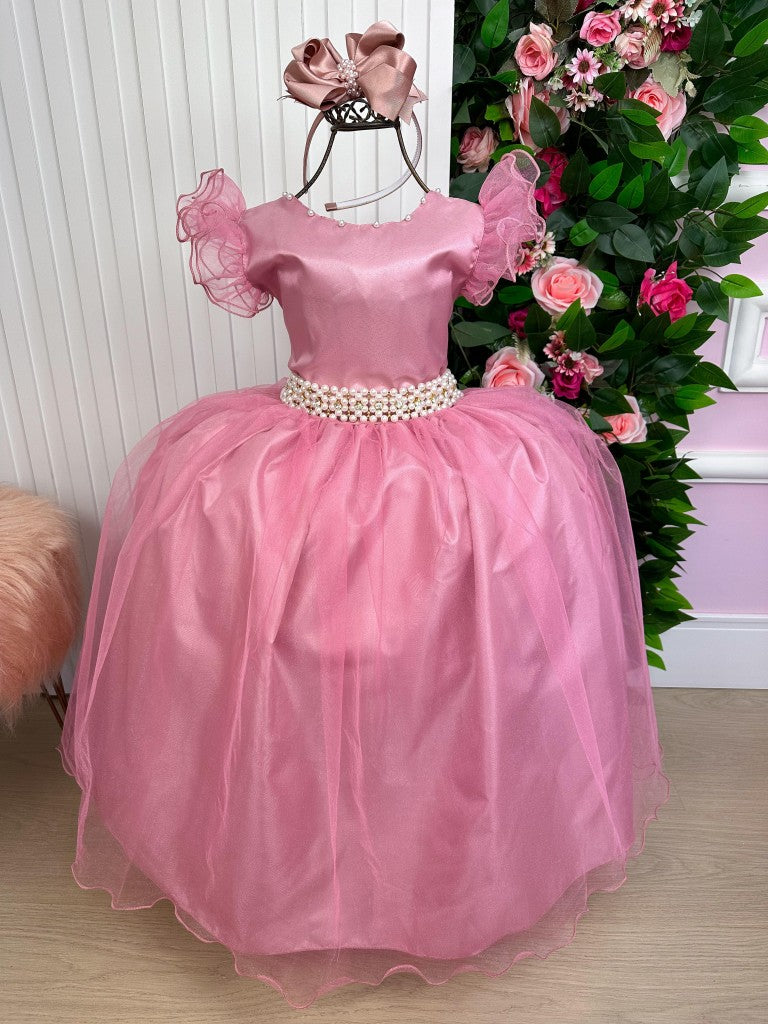 Vestido Marie Longo Amanda Rose - Leveza e Elegância para Meninas | Bebeloo Kids