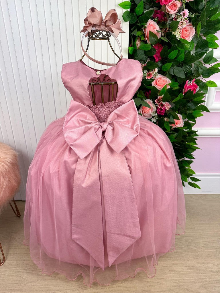 Vestido Marie Longo Larissa Rose - Leveza e Elegância para Meninas | Bebeloo Kids