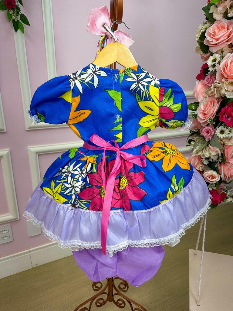 Vestido Junino Andressa - Leveza e Elegância para Meninas | Bebeloo Kids