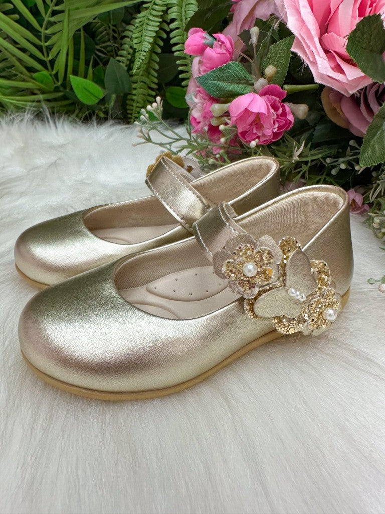 Sapatilha Doce Pe Lili Dourado - Leveza e Charme para os Pezinhos | Bebeloo Kids