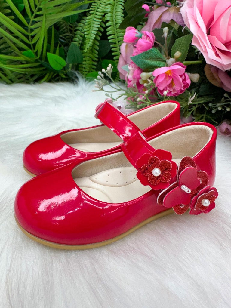 Sapatilha Doce Pe Lili Vermelha - Leveza e Charme para os Pezinhos | Bebeloo Kids