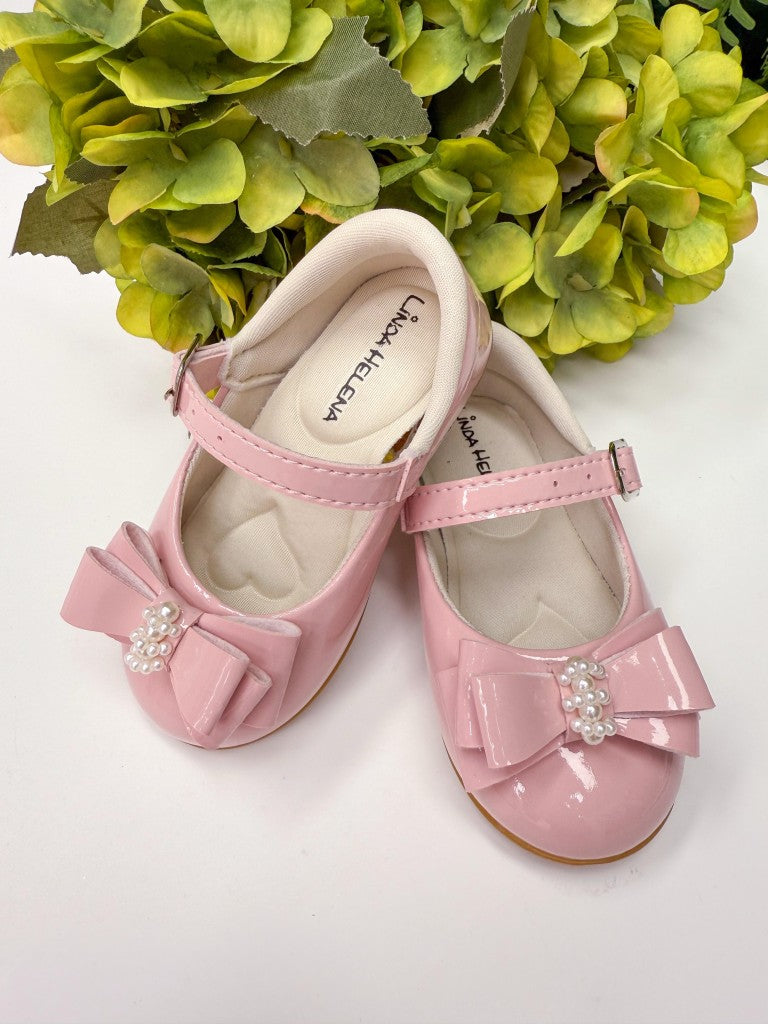 Sapatilha Flor Di Mila Charlote Rosa - Leveza e Charme para os Pezinhos | Bebeloo Kids