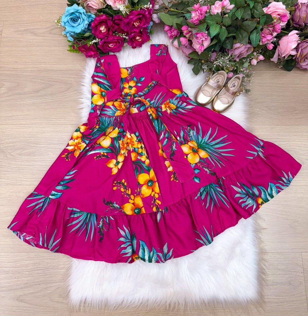 Vestido Banana Club Juliete Pink - Leveza e Elegância para Meninas | Bebeloo Kids