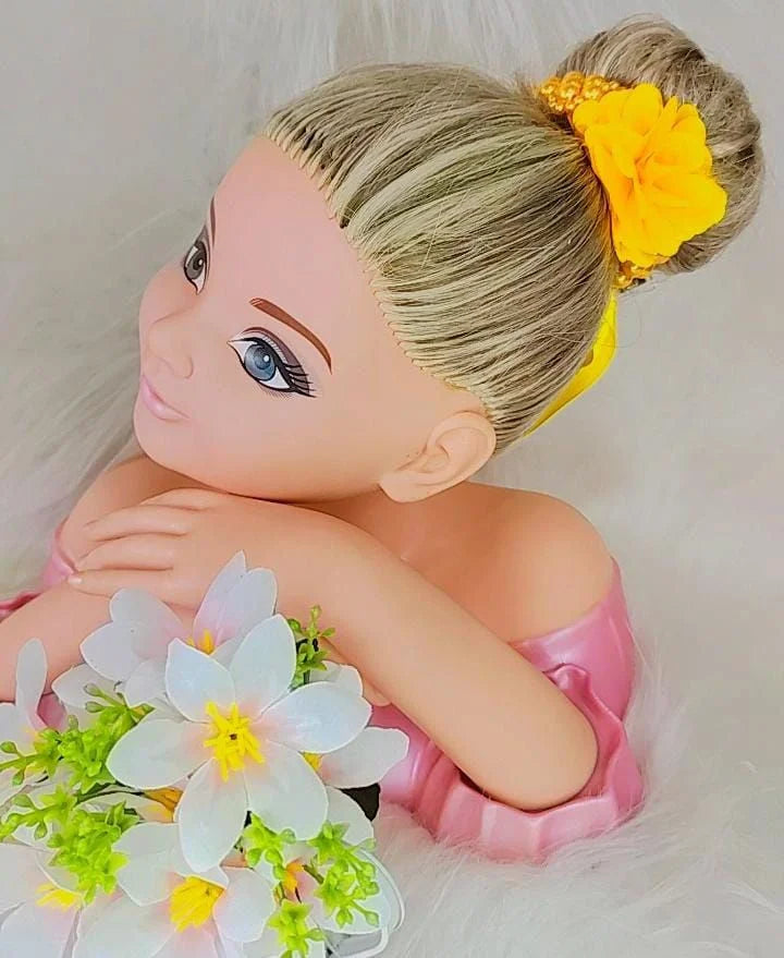 Porta Coque Bebeloo Kids Flor Perolas Amarelo | Bebeloo Kids