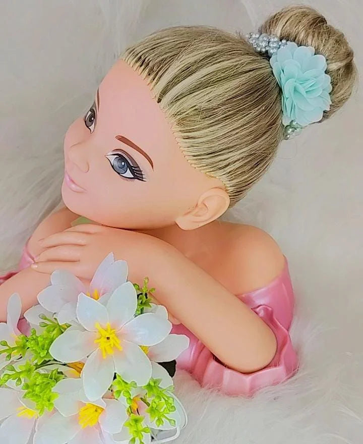 Porta Coque Bebeloo Kids Flor Perolas Verde Claro | Bebeloo Kids