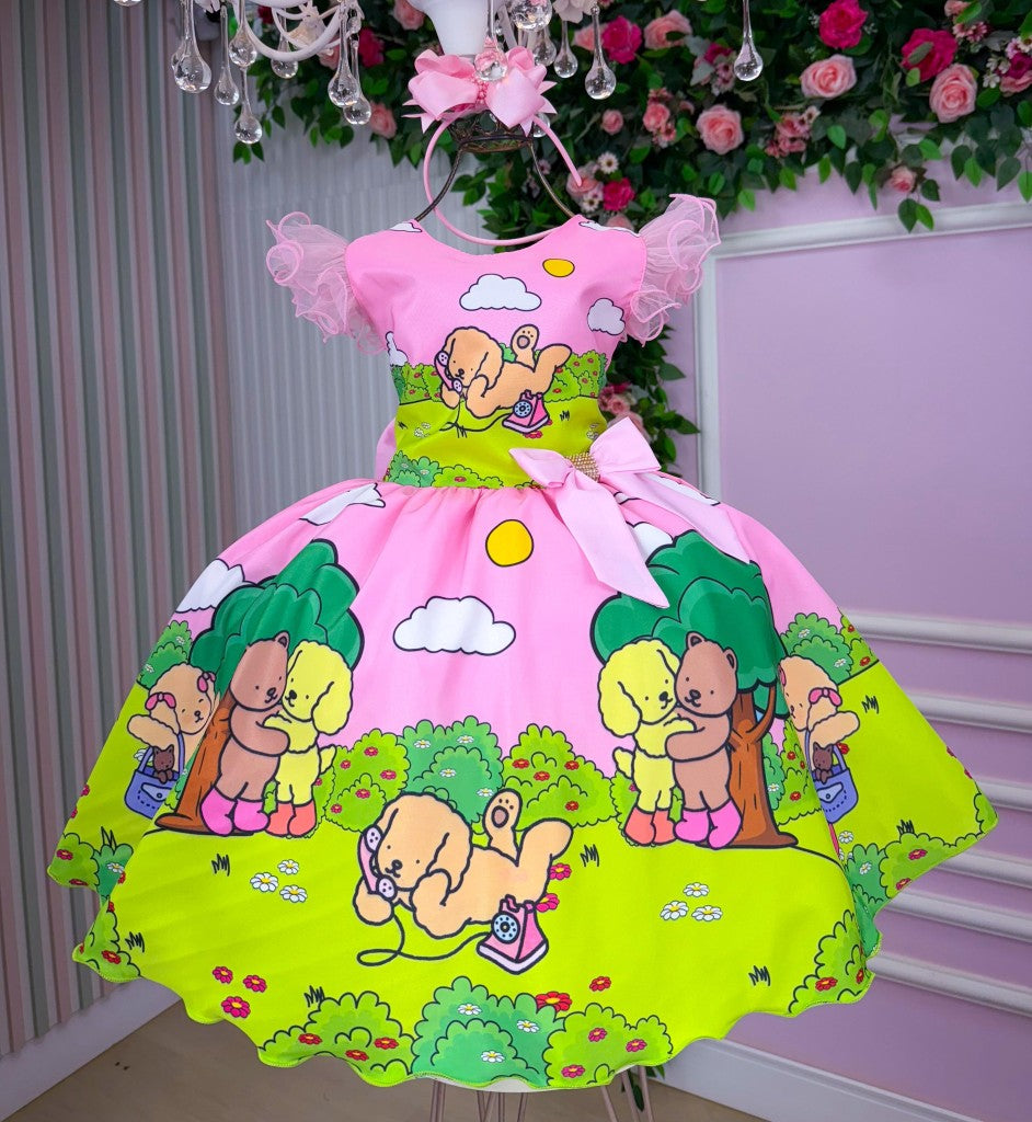 Vestido Temáticos Infantil Luxo Bobbie Goods - Leveza e Elegância para Meninas | Bebeloo Kids