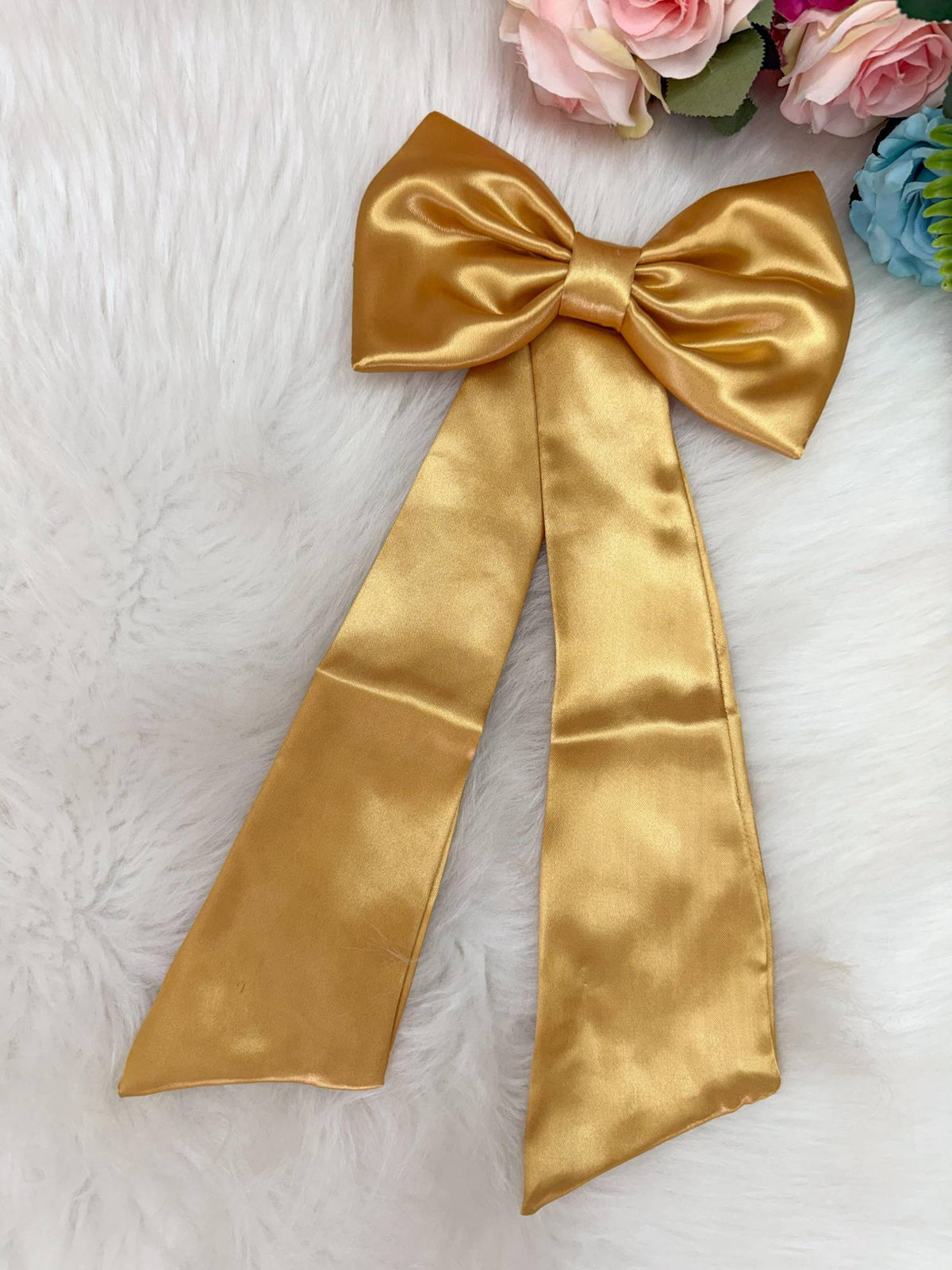 Laço Opcional / Faixa Do Vestido Selena Dourado - Charme e Delicadeza para os Cabelos | Bebeloo Kids
