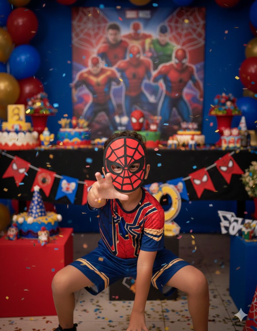 Fantasia Homem Aranha Modelo 2 | Bebeloo Kids
