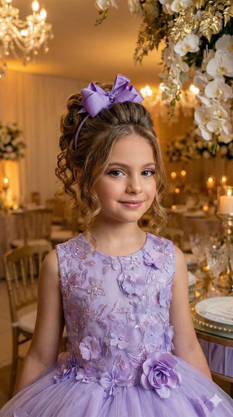 Vestido Juvenil Vila Lele Regata Flores Lilas - Leveza e Elegância para Meninas | Bebeloo Kids