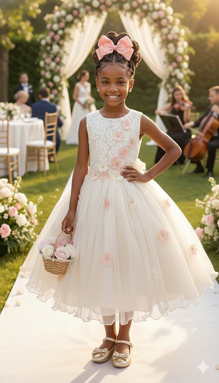 Vestido Juvenil Vila Lele Regata Flores Off - Leveza e Elegância para Meninas | Bebeloo Kids