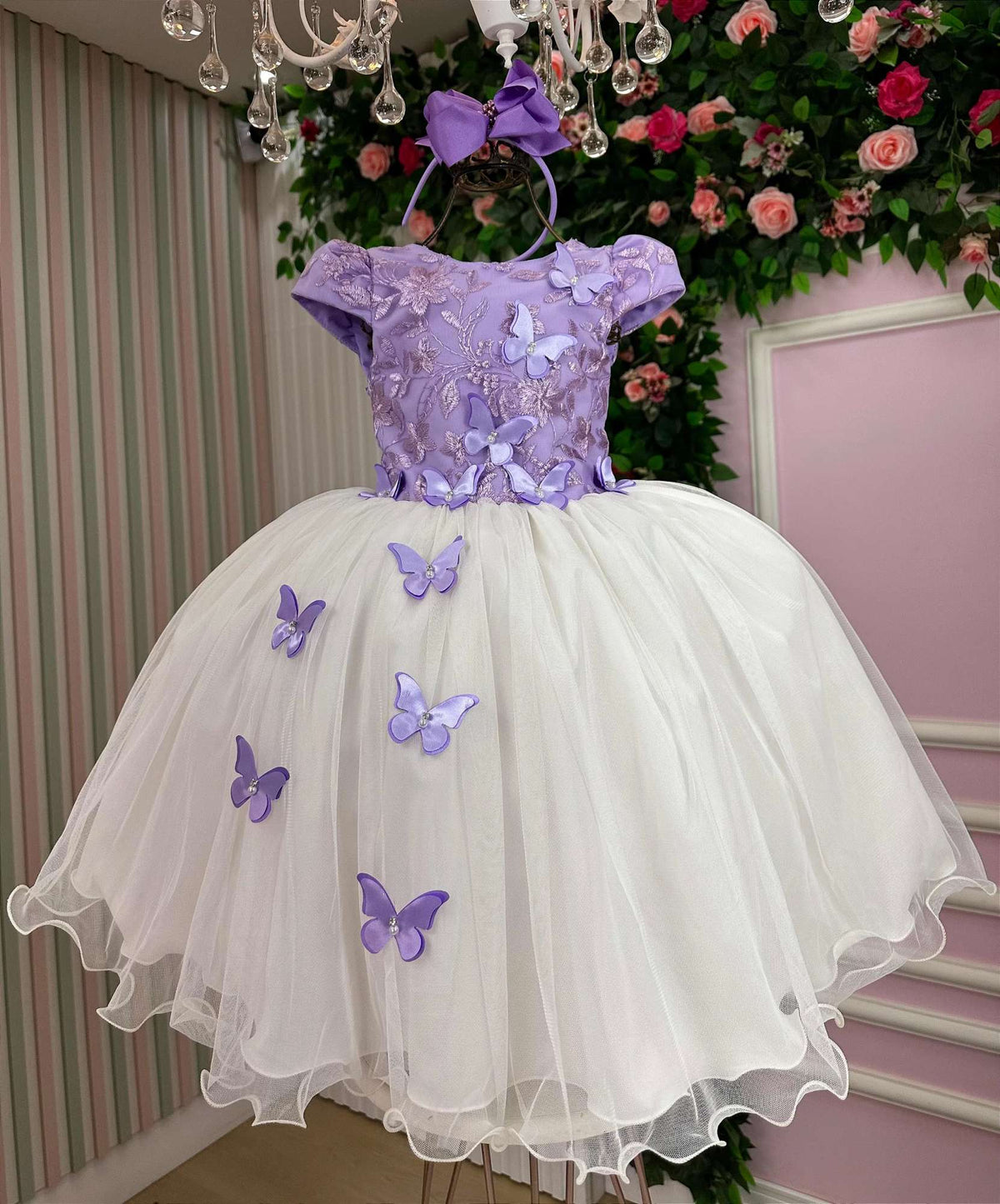 Vestido Juvenil - Midi Vila Lele Sabrina + Saiote - Leveza e Elegância para Meninas | Bebeloo Kids