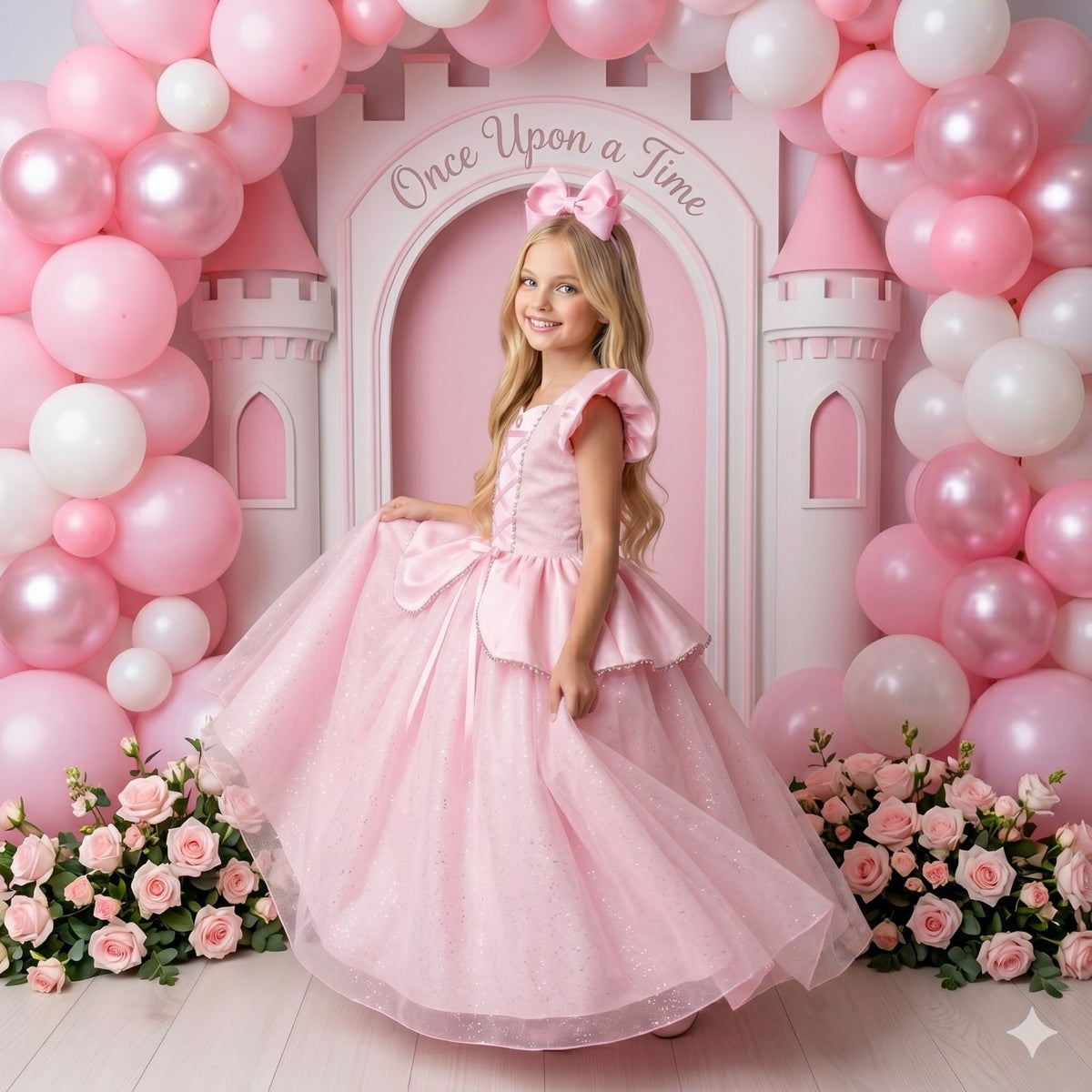 Fantasia/ Vestido Mini Miss Longo A Bela Adormecida - Aurora | Bebeloo Kids