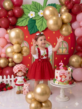 Romper/Vestido Princesa Bebeloo Kids Moranguinho - Diversão e Encanto para Brincar | Bebeloo Kids
