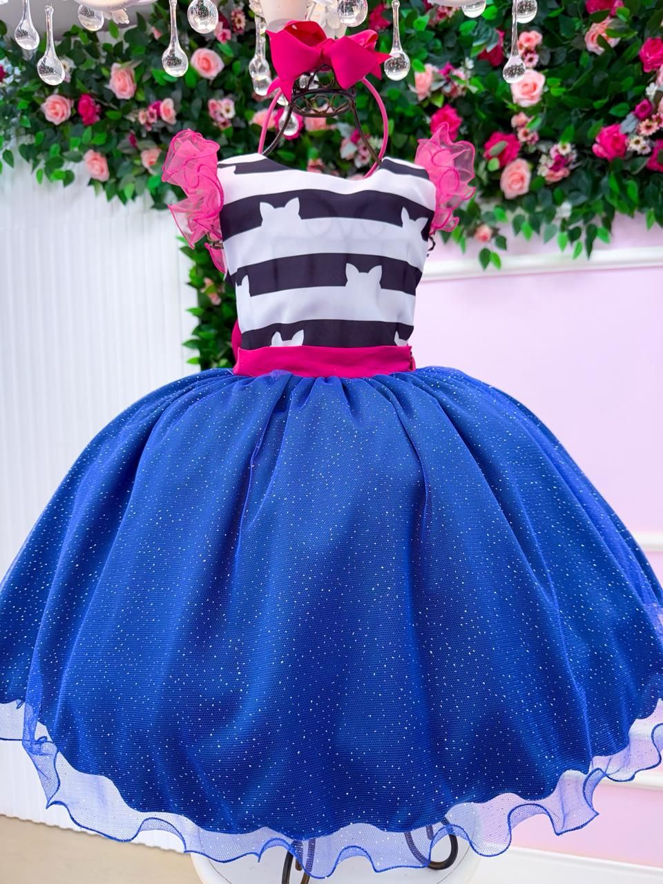 Vestido Mini Miss Temático A Casa Magica Da Gabby - Leveza e Elegância para Meninas | Bebeloo Kids
