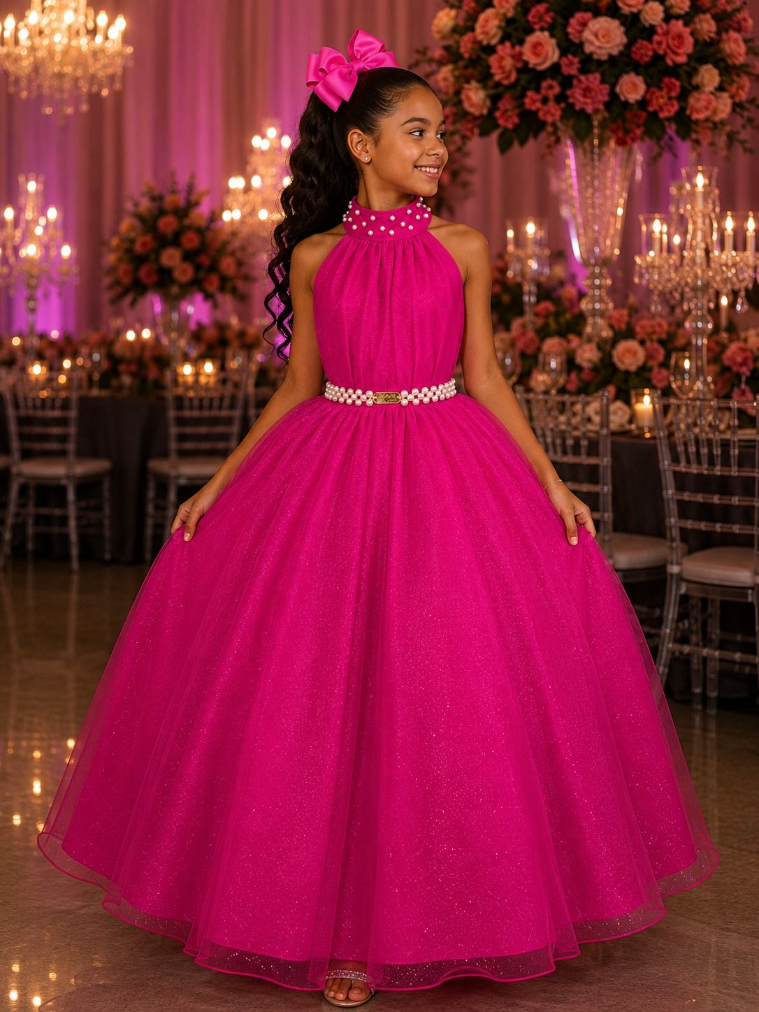 Vestido Banana Club Longo Âmbar Pink (VESTBNCLBLNGAMPNK)