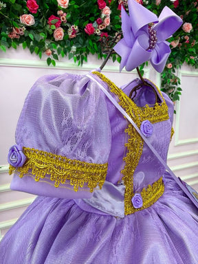 Fantasia Princesa Belli Doce Realeza Princesa Lilas (FTPBDRPLL)