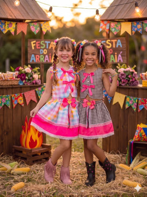 Conjunto Blogueirinha Junino Arraia Da Alegria | Bebeloo Kids