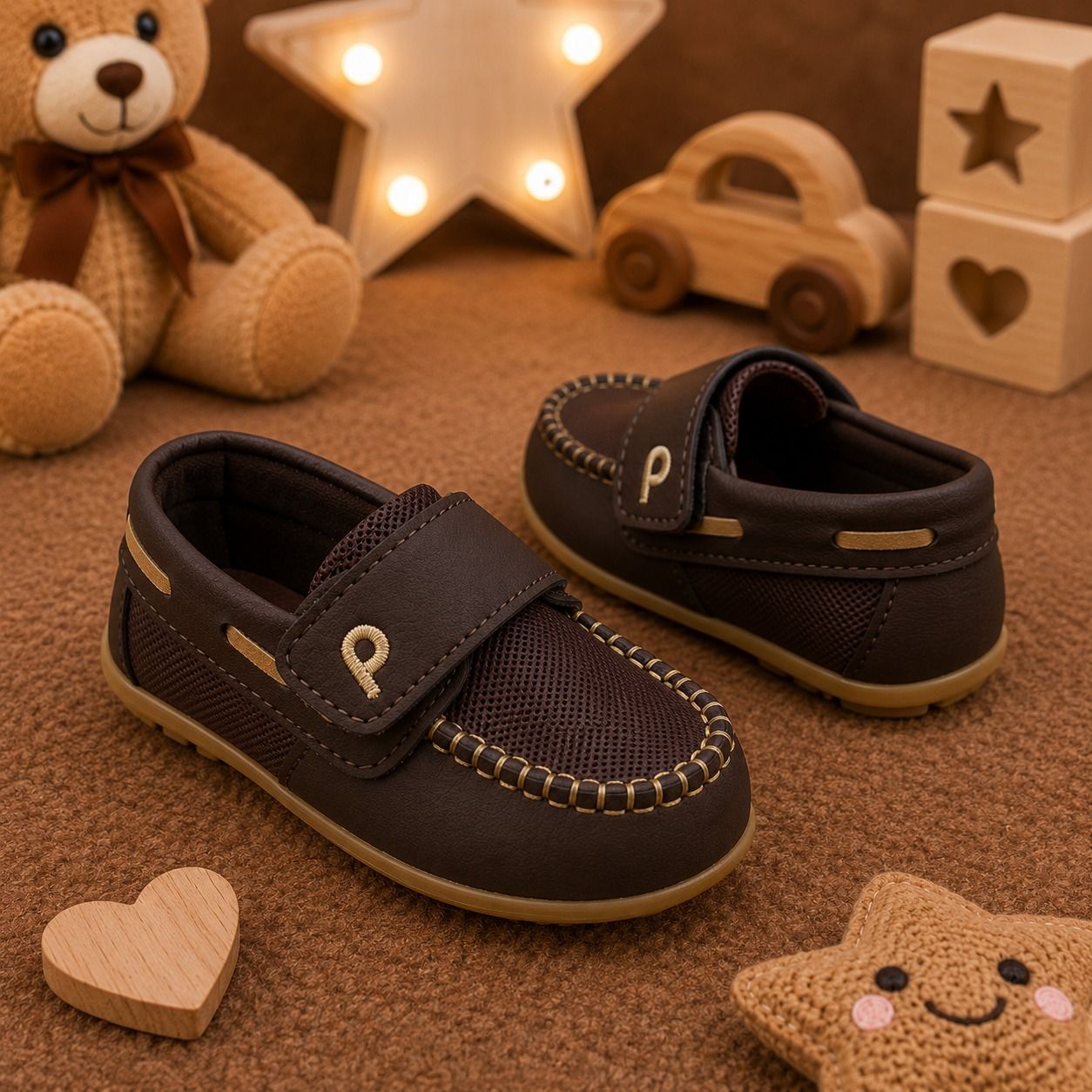 Mocassim Social Pitico Raul Marrom (MCSPRMRR)