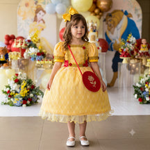 Fantasia Princesa Belli Doce Realeza Princesa Amarelo (FTPBDRPAM)