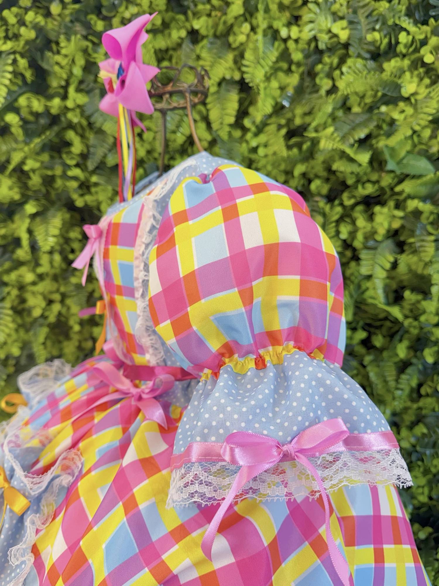 Vestido Infantil Junino Colorê Encantado Leveza e Elegância para Meninas | Bebeloo