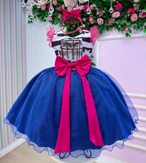 Vestido Mini Miss Temático A Casa Magica Da Gabby - Leveza e Elegância para Meninas | Bebeloo Kids
