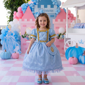 Fantasia Princesa Belli Doce Realeza Princesa Azul (FTPBDRPAZ)