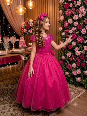 Vestido Mini Miss Longo Carol Pink (VESTMNMSLGCRPNK)