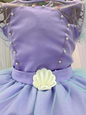 Vestido Mini Miss Temático Sereia - Fundo Do Mar - Diversão e Encanto para Brincar | Bebeloo Kids