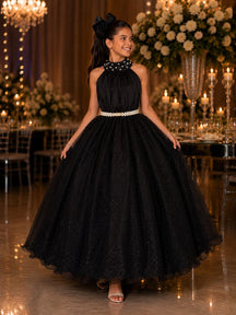 Vestido Banana Club Longo Âmbar Preto (VESTBANCLBAMBPRT)