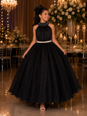Vestido Banana Club Longo Âmbar Preto (VESTBANCLBAMBPRT)