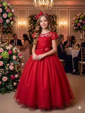 Vestido Mini Miss Longo Carol Vermelho (VESTMNMSSLNGCRLVERM)