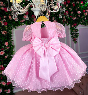 Vestido Marie Rosa Bebe Bolinhas (VESTMARIERSBBBLNHS)