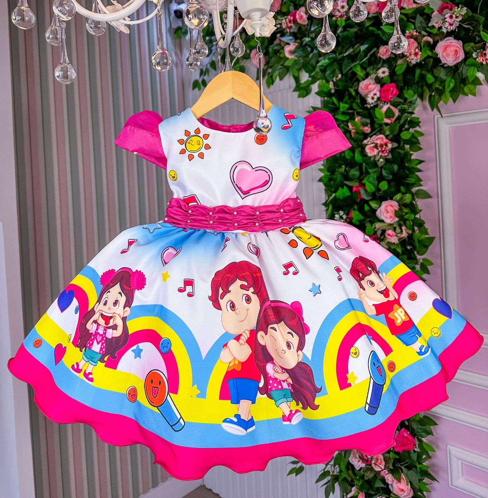 Vestido Tematicos Luxo Maria Clara e JP (VESTTMCTLXMRACLREJP)