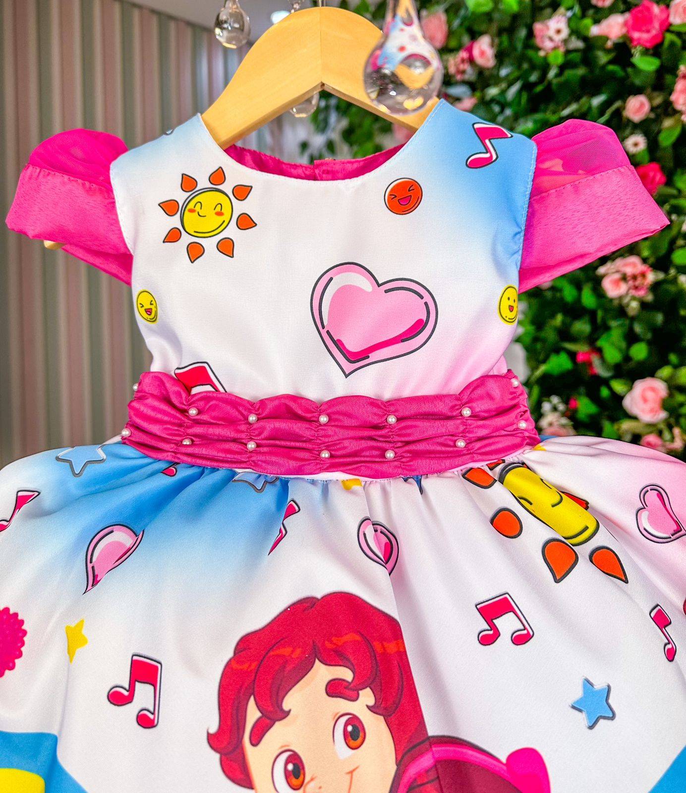 Vestido Tematicos Luxo Maria Clara e JP (VESTTMCTLXMRACLREJP)