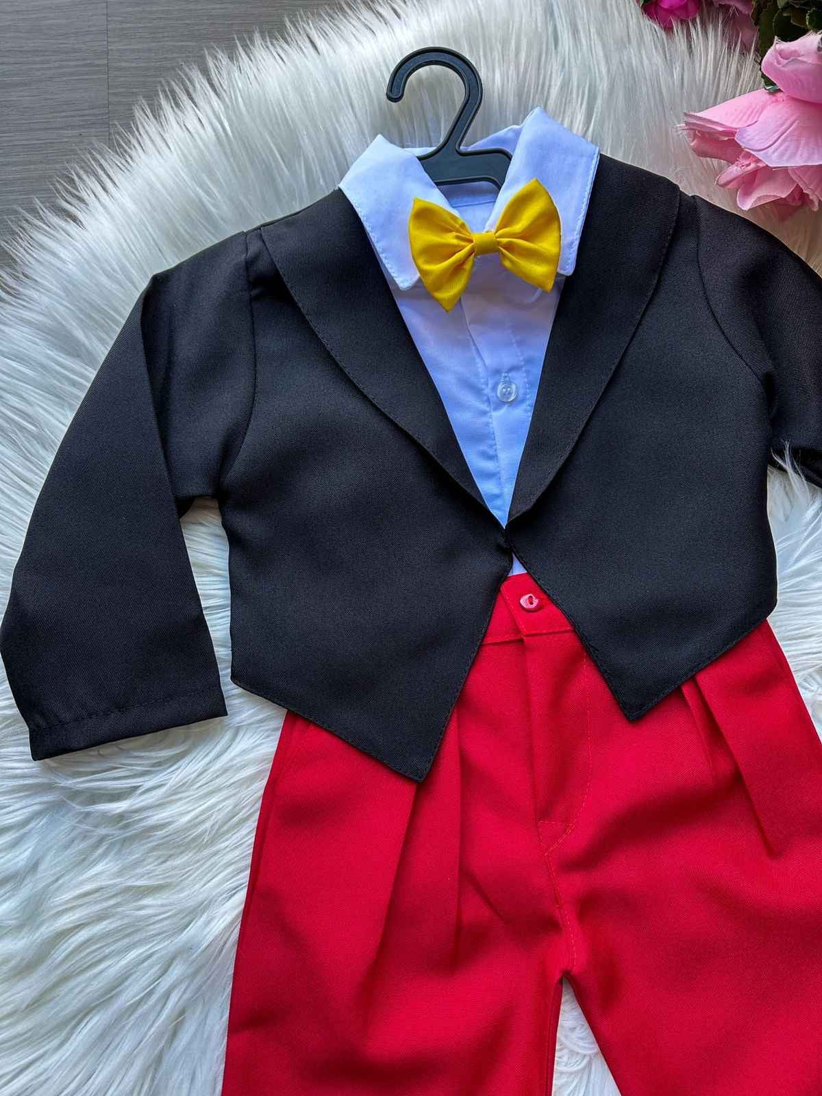 Conjunto Miss Cherry Tematico Mickey (CONJTMTMICKEY)