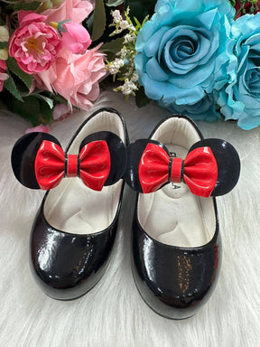 Sapatilha Flor Di Mila Minnie/Minie Preto (SPTLFLRDMLMNNPRT)