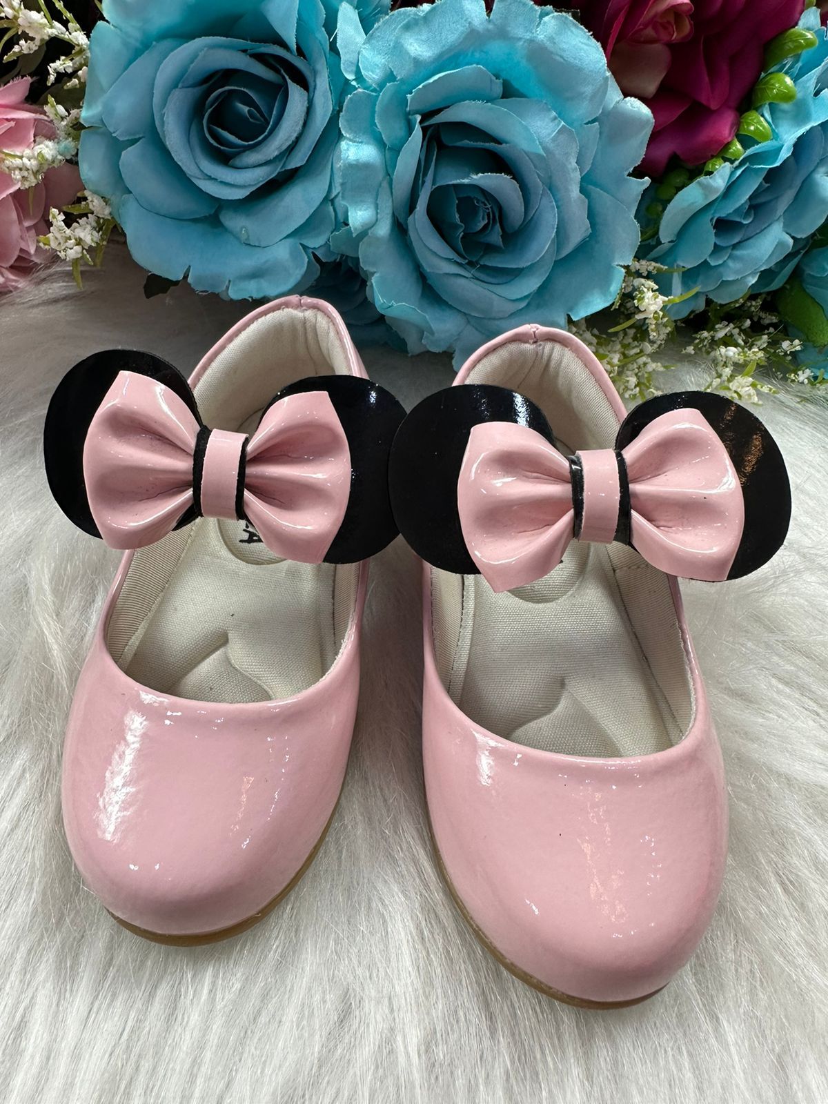 Sapatilha Flor Di Mila Minnie/Minie Rosa (SPTLFLRDMLMNNROS)