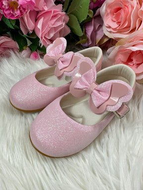 Sapatilha Flor Di MIla Baby Rosa Gliter - Diversão e Encanto para Brincar | Bebeloo Kids