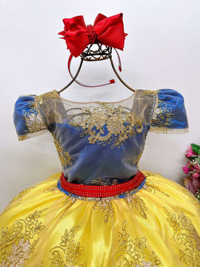 Vestido Enjoy Juvenil Tematico A Branca De Neve | Bebeloo Kids