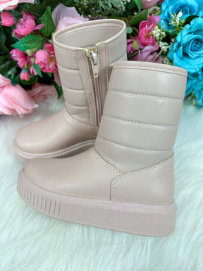 Bota Nilqi Puff Rose - Qualidade e Cuidado para os Pequenos | Bebeloo Kids
