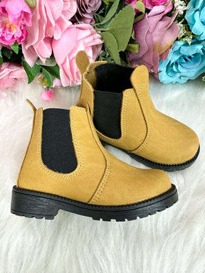 Bota Nilqi Masculina Mostarda - Diversão e Encanto para Brincar | Bebeloo Kids
